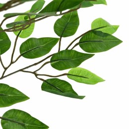 Sztuczna roślina Ficus 1260 liści 200 cm zielona Lumarko!