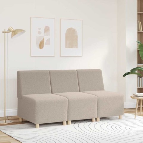 VidaXL Modułowa sofa bez podłokietników Jasnoszary