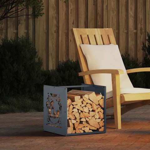 Stojak na drewno opałowe antracyt Stal walcowana na zimno Lumarko!