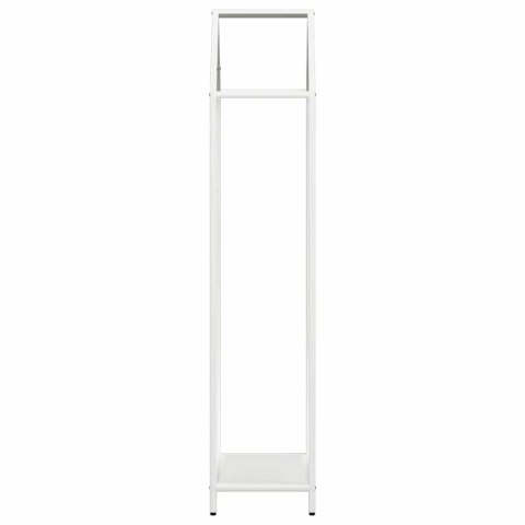 Stojak na drewno opałowe biały 40x25x120 cm Lumarko!