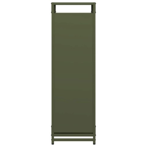 Stojak na drewno opałowe Oliwkowo-zielony 90x28x90 cm Lumarko!