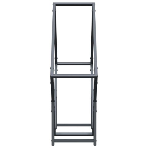 Stojak na drewno opałowe, antracyt, 80x25x80 cm Lumarko!