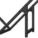 Stojak na drewno opałowe czarny 60x25x60 cm Lumarko!