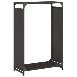 Stojak na drewno opałowe czarny 60x28x90 cm Lumarko!