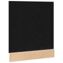 Panel do zmywarki, czarny dąb, 60x1,5x67 cm Lumarko!