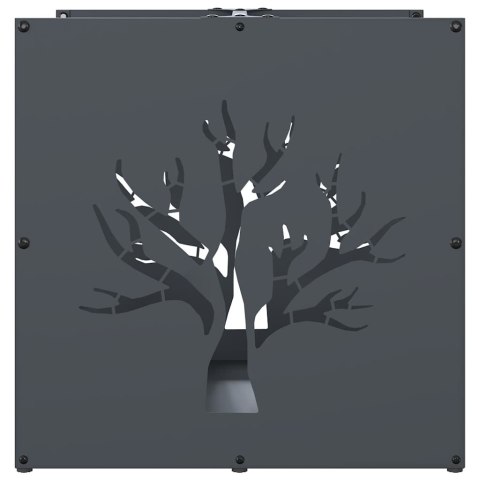 Stojak na drewno opałowe antracyt Stal walcowana na zimno Lumarko!