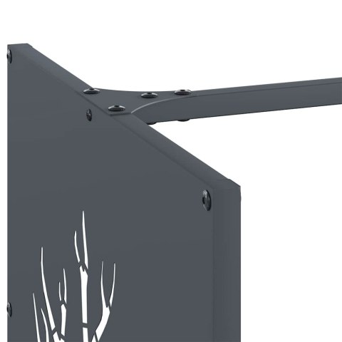 Stojak na drewno opałowe antracyt Stal walcowana na zimno Lumarko!