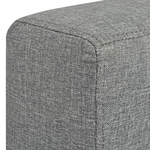 2 osobowa sofa tapicerowana jasnoszara Lumarko!