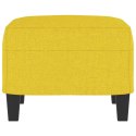 Podnóżek, jasnożółty, 60x50x41 cm, tapicerowany tkaniną Lumarko!