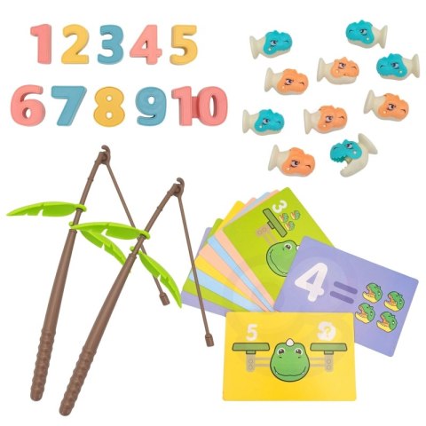 Waga Szalkowa Równoważnia Gra Łowienie Dinozaurów Rybek Nauka Liczydło Lek Lumarko!