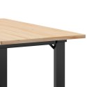 Stolik kawowy z czworokątnymi nogami, 90x90x45 cm Lumarko!
