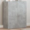 Szafka na dokumenty, szarość betonu, 60x32x77,5 cm Lumarko!