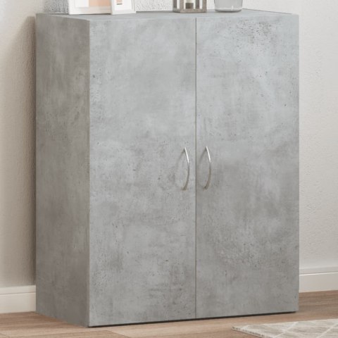 Szafka na dokumenty, szarość betonu, 60x32x77,5 cm Lumarko!