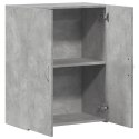 Szafka na dokumenty, szarość betonu, 60x32x77,5 cm Lumarko!