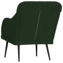 Fotel, ciemnozielony, 63x76x80 cm, obity aksamitem Lumarko!