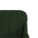 Fotel, ciemnozielony, 63x76x80 cm, obity aksamitem Lumarko!