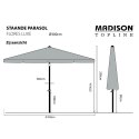 Madison Parasol ogrodowy, Flores Luxe, 300 cm, okrągły, ecru Lumarko!