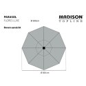 Madison Parasol ogrodowy, Flores Luxe, 300 cm, okrągły, ecru Lumarko!