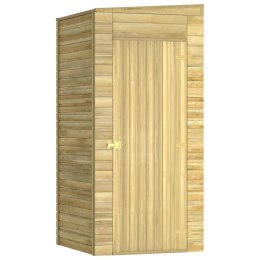 Szopa ogrodowa, 100x110x218 cm, impregnowane drewno sosnowe Lumarko!