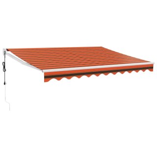 Zwijana markiza, automatyczna, pomarańczowo-brązowa, 3x2,5 m Lumarko!
