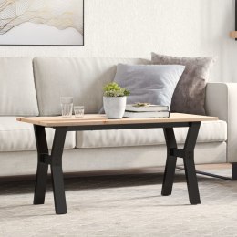 Stolik kawowy z nogami w kształcie litery Y, 100x50x45 cm Lumarko!