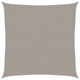 Żagiel przeciwsłoneczny, 160 g/m², jasnoszary, 3,6x3,6 m, HDPE Lumarko!