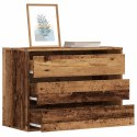 Komoda, stare drewno, 80x41x58 cm, materiał drewnopochodny Lumarko!