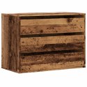 Komoda, stare drewno, 80x41x58 cm, materiał drewnopochodny Lumarko!