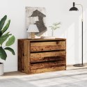 Komoda, stare drewno, 80x41x58 cm, materiał drewnopochodny Lumarko!