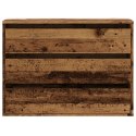 Komoda, stare drewno, 80x41x58 cm, materiał drewnopochodny Lumarko!