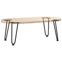 Nogi do stołu Hairpin, 4 szt., czarne, 30 cm, lita stal Lumarko!