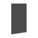 Roleta plisowana czarna 80x100 cm Szerokość tkaniny 79,4 cm Lumarko!