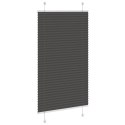 Roleta plisowana czarna 80x100 cm Szerokość tkaniny 79,4 cm Lumarko!