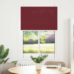 Roleta plisowana Bordowy Czerwony 100x150 cm Szerokość tkaniny Lumarko!