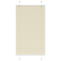 Roleta plisowana kremowa 75x150 cm Szerokość tkaniny 74,4 cm Lumarko!