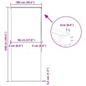 Roleta prysznicowa z kasetą 100x240 cm Szerokość tkaniny 96 cm Lumarko!