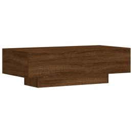 Stolik kawowy, brązowy dąb, 100x49,5x31 cm Lumarko!