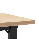 Stolik kawowy z czworokątnymi nogami, 90x40x45,5 cm Lumarko!