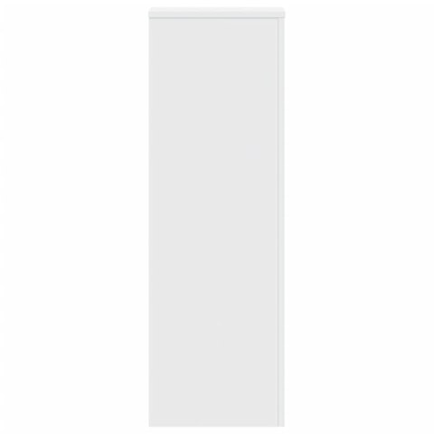 Stojaki na rośliny, 2 szt., białe, 33x33x100 cm Lumarko!