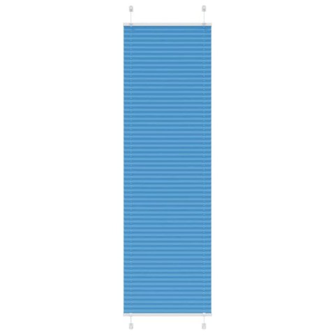 Roleta plisowana niebieska 65x200 cm Szerokość tkaniny 64,4 cm Lumarko!