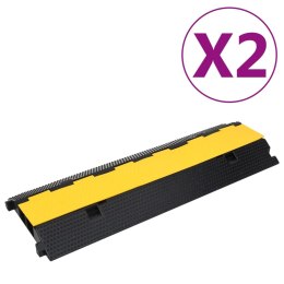 Najazdy kablowe, 2-kanałowe, 2 szt., 100 cm, gumowe Lumarko!