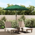 Parasol ogrodowy na słupku aluminiowym, 270 cm, zielony Lumarko!
