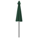 Parasol ogrodowy na słupku aluminiowym, 270 cm, zielony Lumarko!