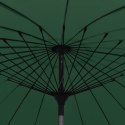 Parasol ogrodowy na słupku aluminiowym, 270 cm, zielony Lumarko!