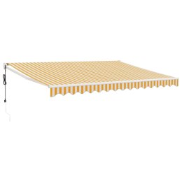 Zwijana markiza, automatyczna, żółto-biała, 4x3 m Lumarko!