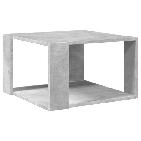 Stolik kawowy, szarość betonu, 51,5x51,5x30 cm Lumarko!