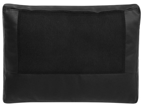 Sofa 2-osobowa skórzana czarna HELSINKI