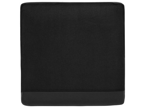 Sofa 2-osobowa skórzana czarna HELSINKI