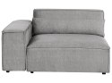 Sofa modułowa 3-osobowa szara HELLNAR Lumarko!