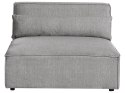 Sofa modułowa 3-osobowa szara HELLNAR Lumarko!